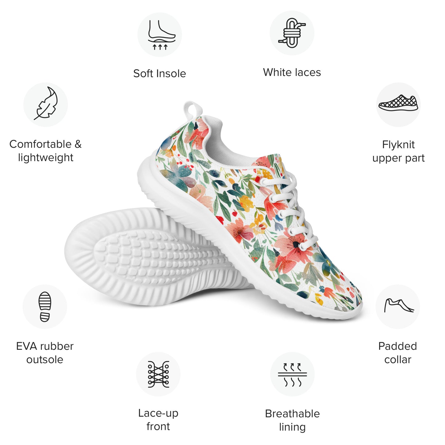 Wild Flowers Athletic shoes