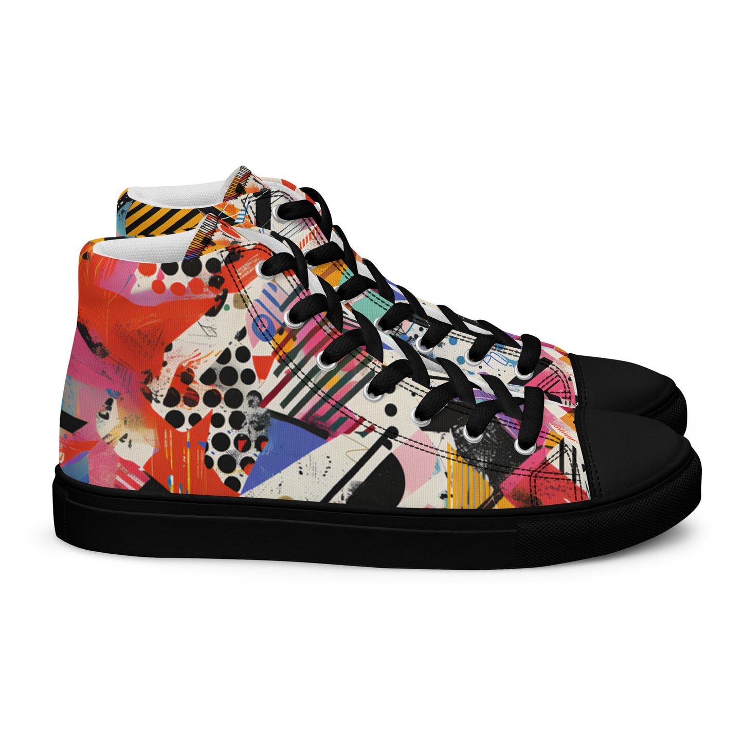 Graffiti high top shoes