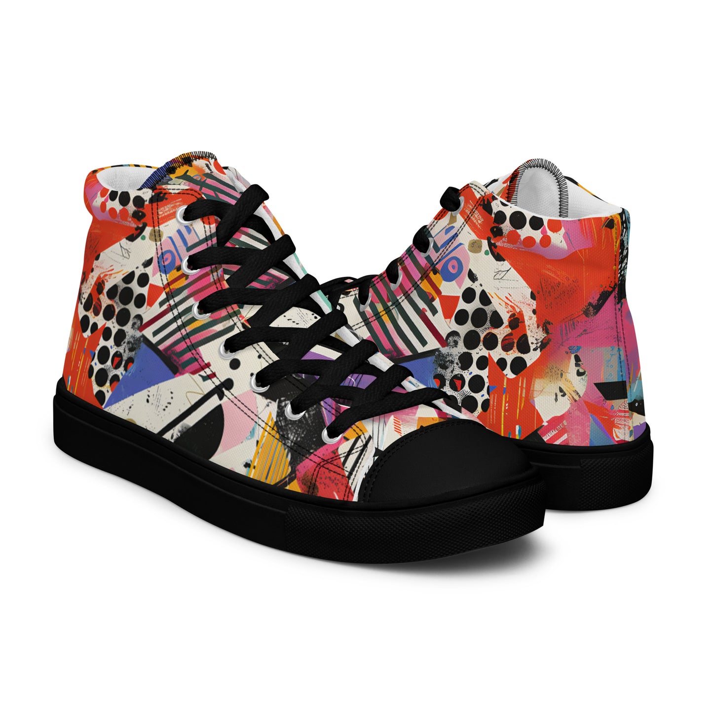 Graffiti high top shoes