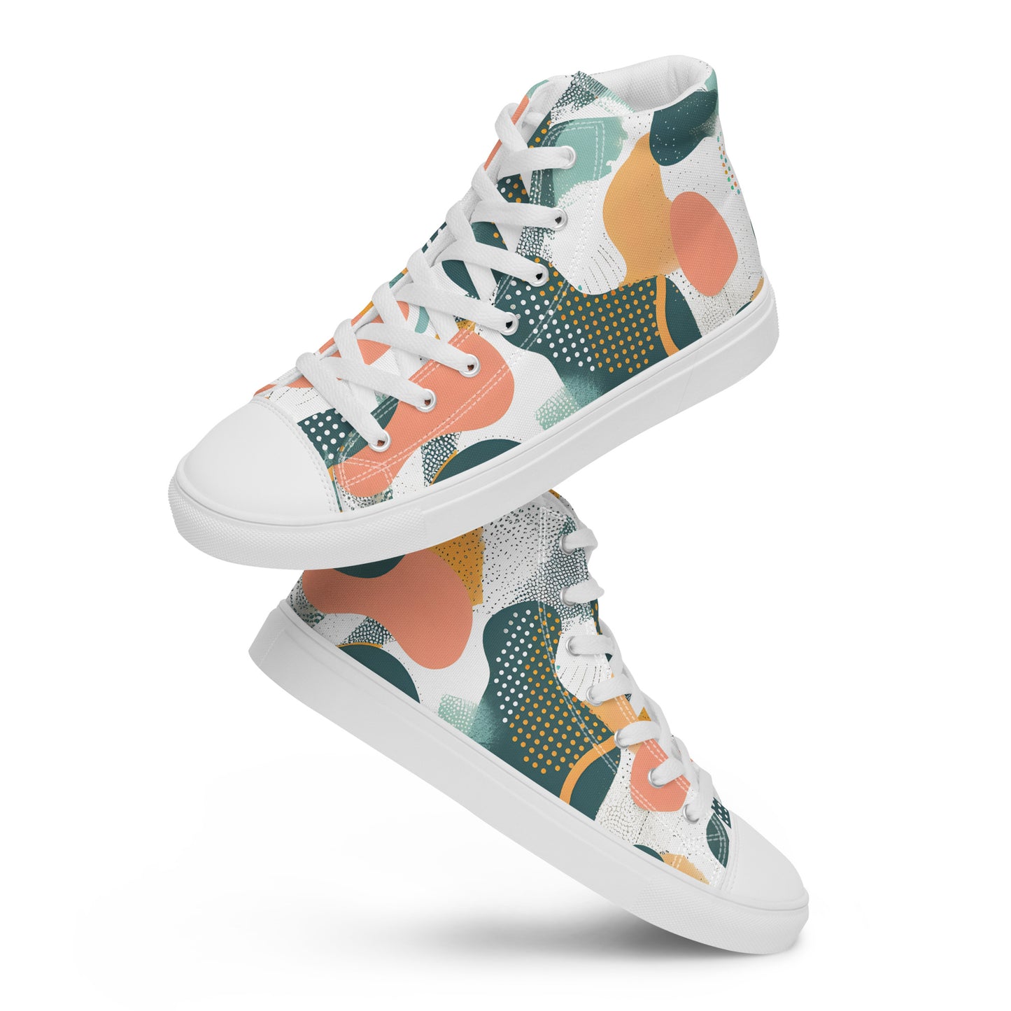 Step into Shapes high top shoes