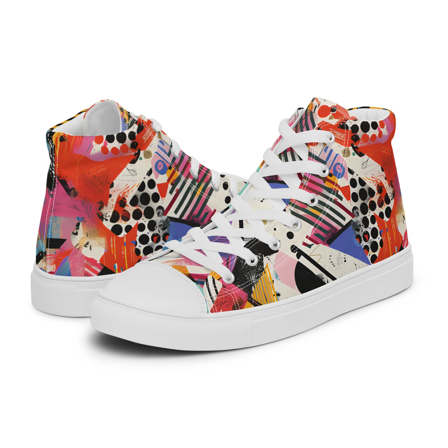 Graffiti high top shoes