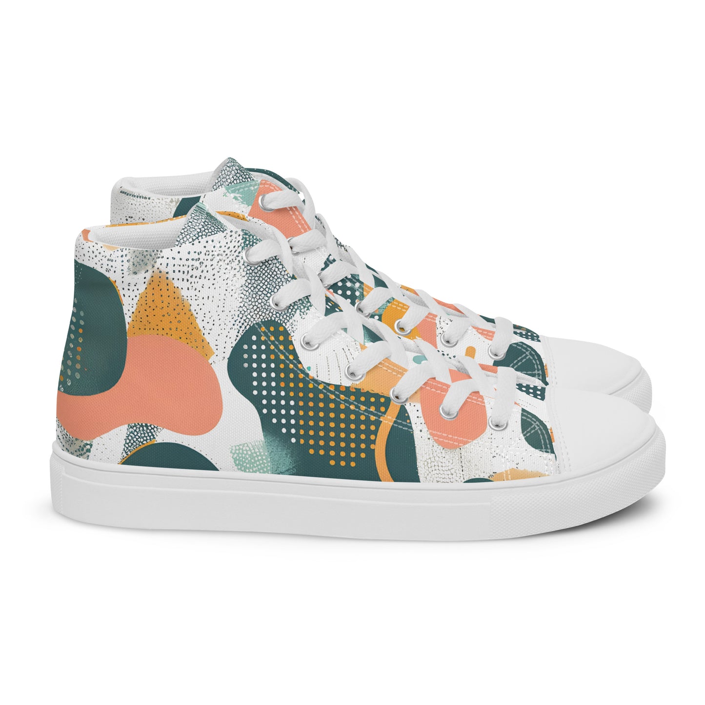 Step into Shapes high top shoes