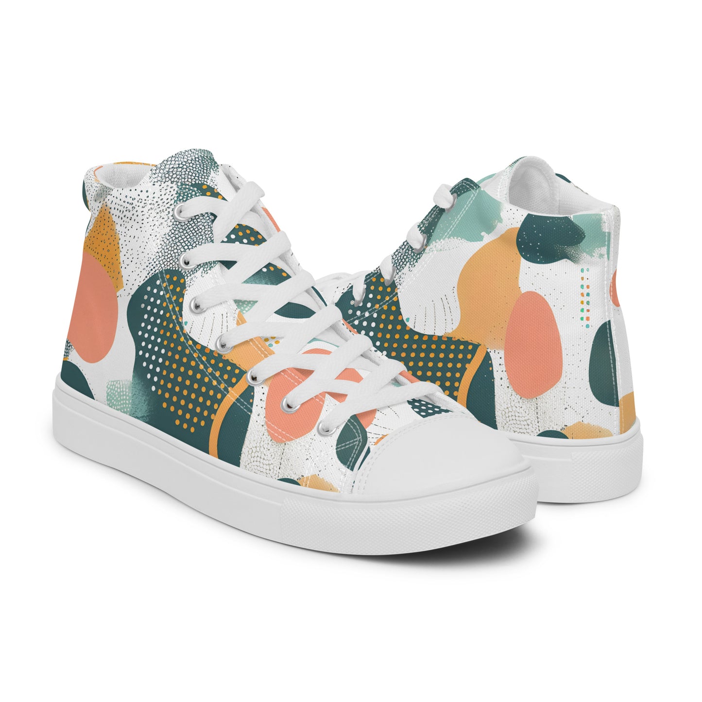 Step into Shapes high top shoes