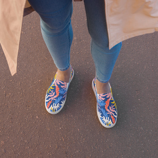 Tropical Storm slip-on shoes