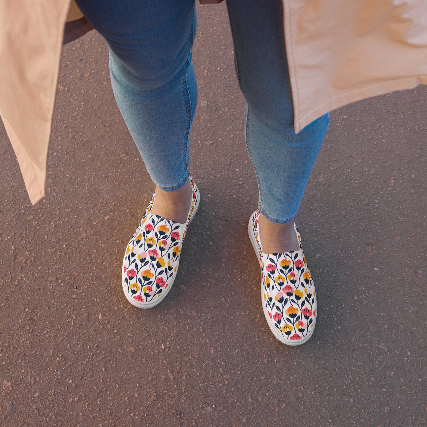 Poppy slip-on shoes