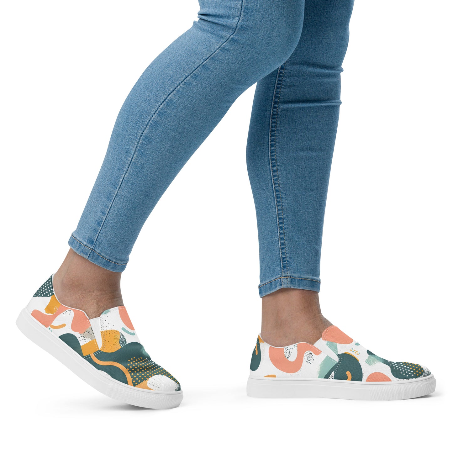 Step into Shapes slip-on shoes